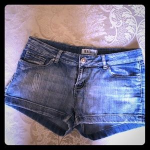 B B Jeans women’s blue jean shorts